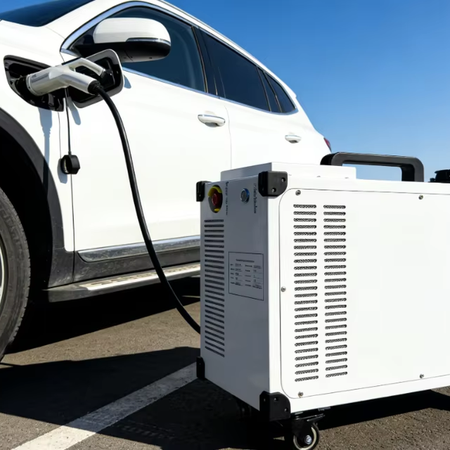 Single-phase 220V / Three-phase 380V Portable DC 7KW 15KW 20KW 30KW 40kw Fast Charging Electric Vehicle Charging Station