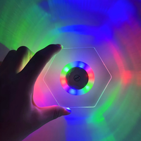 Sous-verre LED à éclairage périphérique avec effet de poursuite lumineuse et modes de clignotement dynamiques pour la décoration de bars, discothèques et fêtes