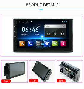 64GB 7 polegadas IPS tela Android Car para DVD <span class=keywords><strong>Player</strong></span> GPS WiFi FM rádio estéreo Universal Auto 4core 2GB de memória 1 ano de garantia - Product Image 5