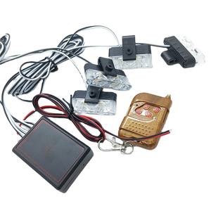 Télécommande sans fil avec un à <span class=keywords><strong>quatre</strong></span> voyants d'avertissement 8LED pour calandre de voiture - Product Image 1