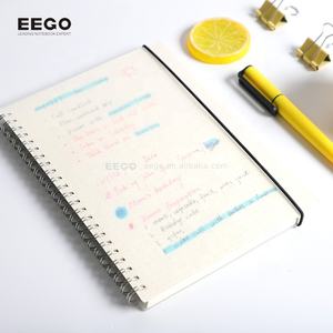 Quaderni Scolastici 100 Fogli a Puntini, Quadretti o Righe, Formato <span class=keywords><strong>A4</strong></span> A5 B5, Quaderno a Spirale Personalizzato Trasparente con Rilegatura a Filo - Product Image 2