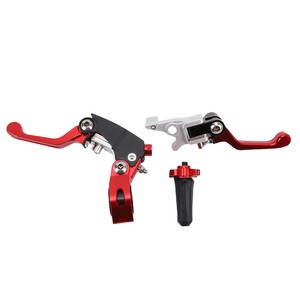 Levier de frein et d'embrayage pliable universel 21 mm pour <span class=keywords><strong>moto</strong></span>, remplacement pour CRF YZF CQR ATVs Dirt Bikes <span class=keywords><strong>Mini</strong></span> - Product Image 1