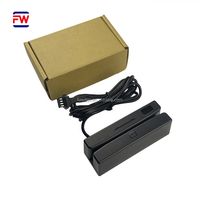 Mini Rastreador GPS MSR98-RS485 TTL RS232 para Autobuses, Taxis y Camiones, Lector de Tarjetas Magnéticas de Material ABS de 13.56MHz