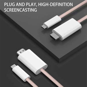 <span class=keywords><strong>สาย</strong></span> <span class=keywords><strong>HDMI</strong></span> แบบถัก4K 60Hz USB-C <span class=keywords><strong>สาย</strong></span>แจ็กเก็ต PVC <span class=keywords><strong>สาย</strong></span>เคเบิล Type-C สำหรับ iPhone 15เชื่อม<span class=keywords><strong>ต่อ</strong></span><span class=keywords><strong>โทรศัพท์</strong></span><span class=keywords><strong>ทีวี</strong></span> HDTV XLR ตัวเชื่อมต่อไมโครโฟน - Product Image 5