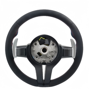 Volant sport en fibre de carbone pour voiture série <span class=keywords><strong>M</strong></span>, volants en cuir avec chauffage pour <span class=keywords><strong>BMW</strong></span> F11 F20 F21 F22 F30 F31 - Product Image 3