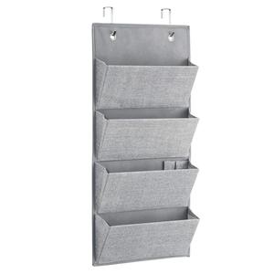 <strong>Over</strong> <strong>Door</strong> <strong>Hanging</strong> <strong>Storage</strong> Organizer with 4 Large Cascading Pockets <strong>Over</strong> <strong>Door</strong> File Holder <strong>Hanging</strong> Wall Pocket <strong>Storage</strong> Organizer - Product Image 4