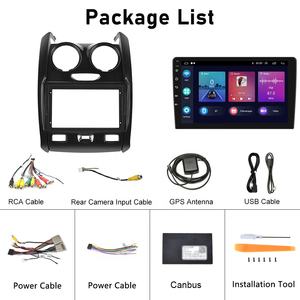 (Stock UE) <span class=keywords><strong>Autoradio</strong></span> Podofo 9 "pour Renault <span class=keywords><strong>Duster</strong></span> 2015-2018 CarPlay Android Auto GPS WiFi BT FM RDS Hi-Fi Android 13 Vente en gros - Product Image 6