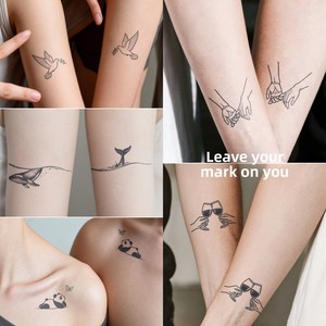 Pegatinas de <span class=keywords><strong>Tatuajes</strong></span> Realistas con Diseños Herbales, Resistentes al Agua, de Larga Duración, Personalizables con Logotipo, Sensación Premium - Product Image 3