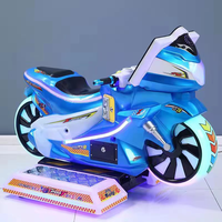 Nouvelle Machine de Jeu Vidéo de Course Automobile à Rotation 360° pour Adultes et Enfants, Voiture Balançoire à Prix Abordable, Manèges pour Enfants