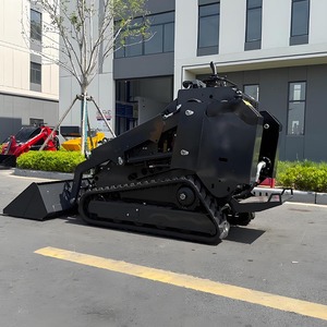 محمل زحافة صغير مع دلو وشفرة ثلجية مع محرك كوبوتا Skid ، شحن مجاني في جميع أنحاء العالم - Product Image 1