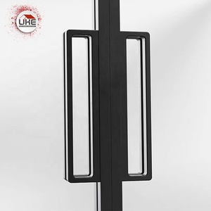 Double Pull <strong>Door</strong> Lock Handle for Sliding <strong>Doors</strong> Minimalism Handle Hardware Accessories - Product Image 4