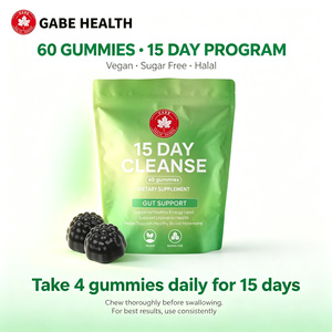 Gomitas Detox de 15 Días para la Salud Intestinal, Apoyo Digestivo, Alivio del <span class=keywords><strong>Estreñimiento</strong></span>, a Base de Hierbas, Veganas, 60 Unidades, ODM/OEM - Product Image 3