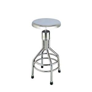 Taburete Redondo Ajustable en Altura Tongchen, Asiento de 30 cm, 66-82 cm, Silla Industrial de Metal para Laboratorio y Fábrica - Product Image 3