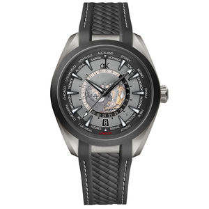 Montre automatique à quartz de luxe pour homme de haute qualité avec cadran <span class=keywords><strong>carte</strong></span> du monde, étanche, tendance, Rich Relojes Hombre, largeur 22 mm - Product Image 2
