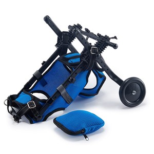 Aluminum Alloy Adjustable Disabled Dog Wheelchair for Dogs Back Legs,<strong>Mobility</strong> Aid Rehabilitation Training <strong>Trolley</strong> for Small Pet - Product Image 6