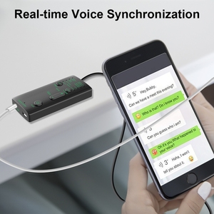 Venta al por mayor profesional Mini tarjeta de sonido M1 Universal teléfono móvil y la computadora Multi cambiador de <span class=keywords><strong>voz</strong></span> de la máquina cambia la <span class=keywords><strong>voz</strong></span> - Product Image 4