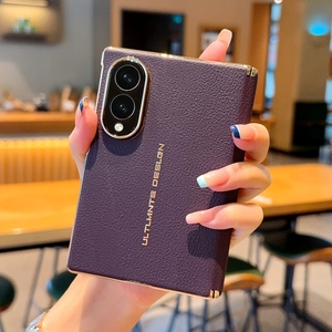 <span class=keywords><strong>เคส</strong></span>โทรศัพท์เคลือบผิวลิ้นจี่แบบพิเศษ แพ็คคู่ แกนกลางชุบเคลือบไฟฟ้า เหมาะสำหรับ Samsung ZFold 8 รุ่นพับได้ - Product Image 5