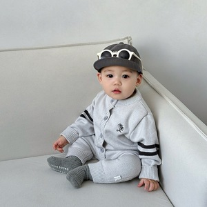 Mono de Punto Acrílico Estilo Coreano para <span class=keywords><strong>Bebés</strong></span> Niños, Primavera/Otoño, Ropa para Salir de 0 a 3 Años - Product Image 3