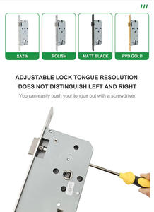 Serrure de porte intelligente Sinon mortaise corps de serrure électrique corps de serrure - Product Image 5