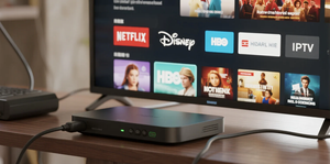 Vente en gros OEM Usine Set-Top Box DVB-T2 H.265 Tuner 2 + 16 Go 8 Go Système FTA <span class=keywords><strong>1</strong></span> an pour Xtream Codes Haute Vitesse 4K US <span class=keywords><strong>1</strong></span> an - Product Image 5