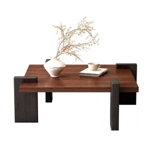 <span class=keywords><strong>Tavolino</strong></span> da caffè quadrato minimalista in <span class=keywords><strong>legno</strong></span> massello per piccoli appartamenti, mobili <span class=keywords><strong>di</strong></span> design per il soggiorno - Product Image 3