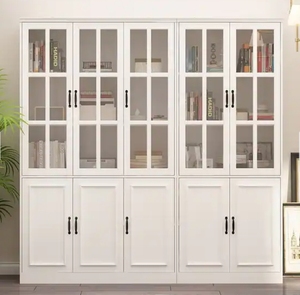 Đồ Nội Thất Hiển Thị Đứng Sang Trọng Tủ Sách Gỗ Cho Phòng Khách Thư Viện Bằng Gỗ Kệ Sách Nail Hiển Thị Tủ - Product Image 3