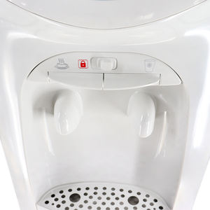 Distributeur <span class=keywords><strong>d</strong></span>'<span class=keywords><strong>eau</strong></span> sur pied personnalisable avec refroidissement par compresseur, <span class=keywords><strong>eau</strong></span> chaude et froide, trois robinets et chargement par le bas - Product Image 3