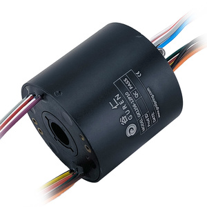 Vòng trượt dẫn điện khớp xoay 360 độ vòng trượt động cơ đường kính ngoài 56mm vòng trượt điện - Product Image 1