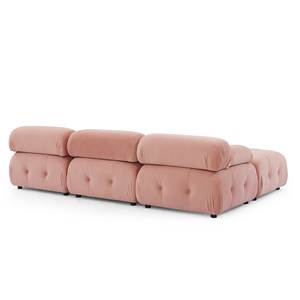 Ensemble de canapés modulaires compressibles combinables, canapé simple convertible pour salon, appartement, mobilier polyvalent pour la maison - pour hôtels - Product Image 5