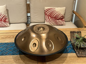 แฮนด์แพน รุ่นจัมโบ้ เอ็นทรี ซีรีส์ ดี คูร์ด แฮนด์แพนราคาประหยัดสำหรับผู้เริ่มต้น ดีมินเนอร์ 9 โน้ต เครื่องดนตรีแฮนด์แพน - Product Image 5