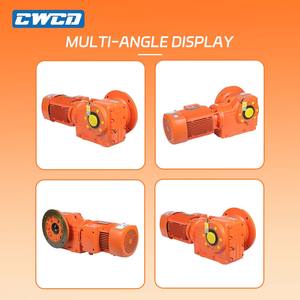 ชุดเกียร์ลดความเร็วแบบ OEM CWCD K พร้อมเพลาเกียร์แบบเฮลิคอลและเฟืองเฉียง สำหรับเครื่องผสมคอนกรีตแบบติดตั้งบนฐาน/ขาตั้ง ประหยัดพลังงาน - Product Image 2
