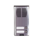 Audio Wall Plate With 2 <b>Buttons</b> 21 In Length 4 In Height Push <b>Button</b> Switches - Product Image 1