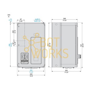 Nuovo Inverter Trifase AC ATV320U75N4W 400V 750W IP54 per Automazione Industriale - Product Image 1