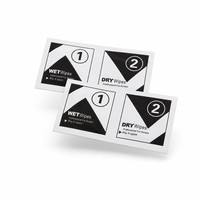 Lingettes alcoolisées individuelles, options sèches et humides, pour soins quotidiens, hygiène de voyage, OEM, marque privée, vente en gros