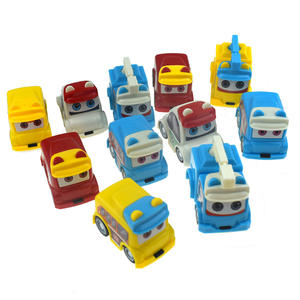 Jouets de voiture d'ingénierie Gashapon pour enfants, véhicules mignons de dessin animé, voiture à tirer en arrière, petit cadeau pour les bébés de plus de 3 ans - Product Image 4