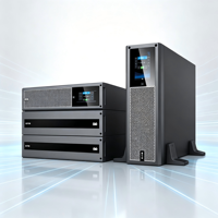 Pour la série UPS9SX, système monophasé avec batterie au plomb intégrée, protection contre les pannes de courant, réseau informatique