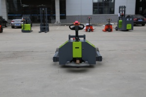 Chariot élévateur électrique extérieur autoporté avec batterie au plomb 24V100Ah, pneus en polyuréthane/solides, fourches réglables, modèle CTXA-20 - Product Image 3