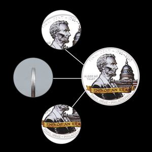 Le Final <span class=keywords><strong>Cent</strong></span> Tribute 2025 R.I.P. Pièce commémorative Penny 1793-2025, fin d'une ère, design Lincoln, cadeau pour collectionneur - Product Image 5