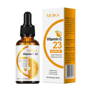 Venta al por mayor suero facial orgánico para el cuidado de la piel, antienvejecimiento, brillo, hidratante con vitamina C y ácido hialurónico para reparación facial - Product Image 6