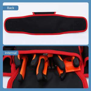 24-Inch Zwarte Zware Elektricien Technicus Gereedschapsriem Verstelbare Taille Timmerman Loodgieter Service Ingenieur Tuinbenodigdheden - Product Image 4