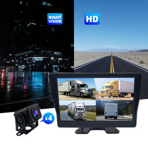 Système de caméra de recul AI Wemaer 10,1 pouces, étanche IP68/IP69, détection de piétons et de véhicules pour camions, remorques, camping-cars, fourgonnettes - Product Image 5