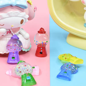 Adornos de Resina de Máquina de Dulces Miniatura Colorida Kawaii, Juguetes para Niños, Accesorios para Figuras de Casa de Muñecas - Product Image 3