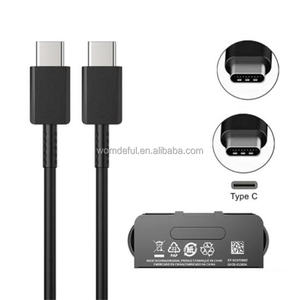 Câble USB C 3A PD pour <span class=keywords><strong>Samsung</strong></span> Type C à Type C câble de charge Super rapide Galaxy S22 Ultra 5g S20 Note 20 10 <span class=keywords><strong>A50</strong></span> <span class=keywords><strong>cordon</strong></span> de chargeur - Product Image 3