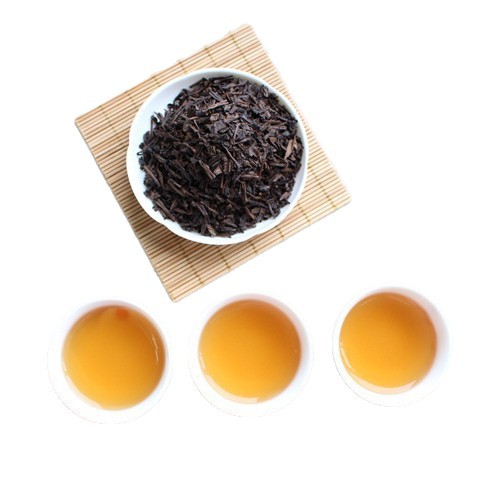 BAMBUS Earthy-Rich Hojicha Roasted Tea - Traditional Kukicha Stem And Leaf Blend Non-GMO 1kg Bulk Wholesale Supply Set