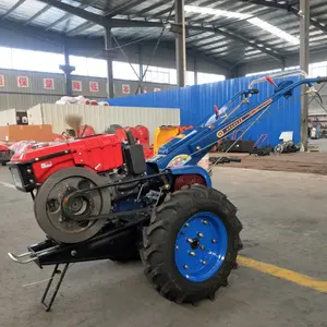 Newest multifunctional multi-purpose farm small hand walking tractor for agriculture