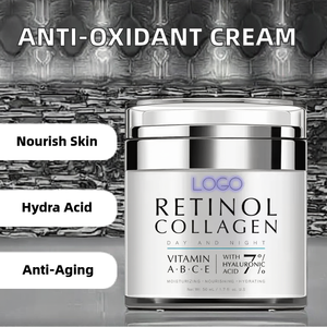 Crema Facial Reafirmante y Lifting con Ácido Hialurónico Antioxidante y Centella Asiática OEM ODM para la Eliminación de Arrugas en Mujeres - Product Image 2