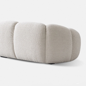 ファブリックソファ フレンチレトロ クリームスタイル デザイナーズ ホテル 民泊 アパート ヴィラ向け カスタマイズ可能 家具 - Product Image 6