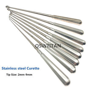 Strumenti per cucchiaio in osso di Curette in acciaio inossidabile Curette 2mm-9mm strumenti chirurgici per ortopedica - Product Image 4