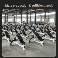 Machine à exercices pour pectoraux inclinée à charge libre, pour usage commercial et domestique, équipement de fitness, approvisionnement direct usine