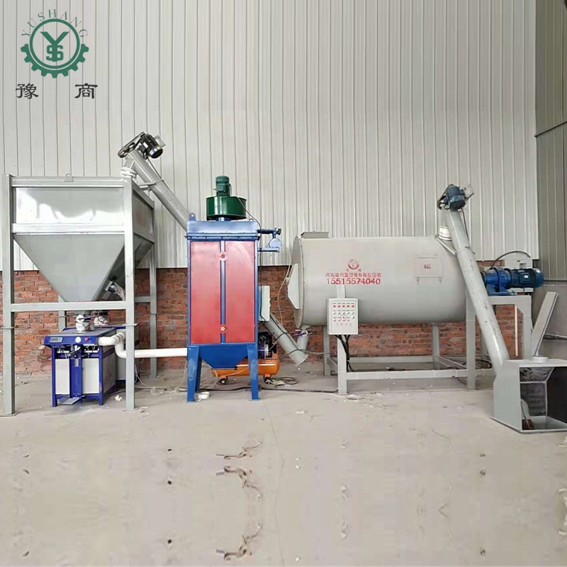 Different Sizes Small Sand Cement Mix Dry Mortar Mixer Dry Mix Mortar Production Line